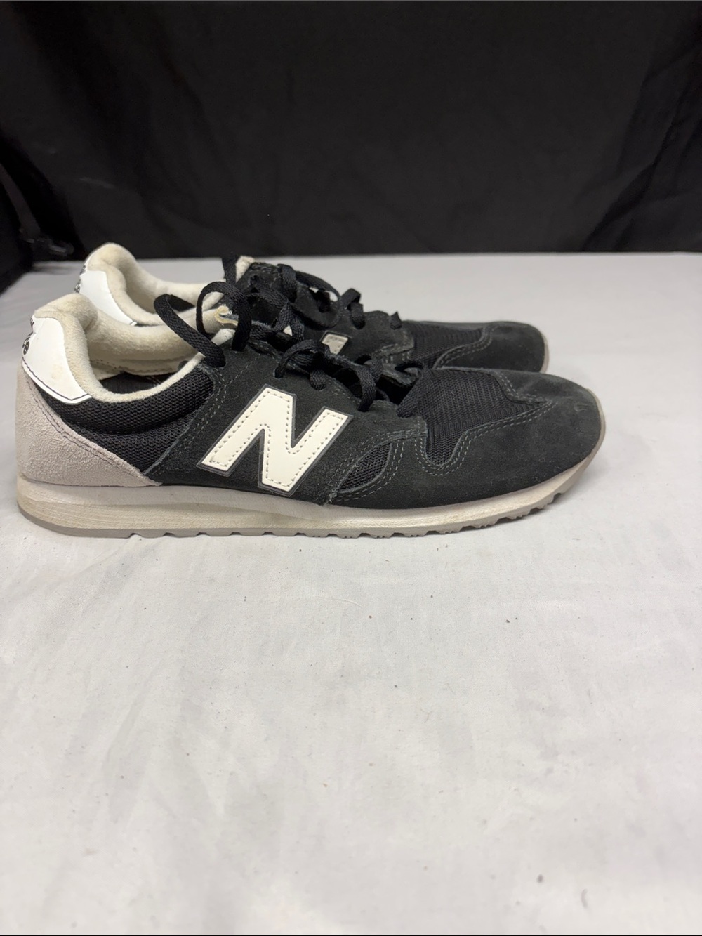 New Balance Black and White Classic Low-Top Sneakers